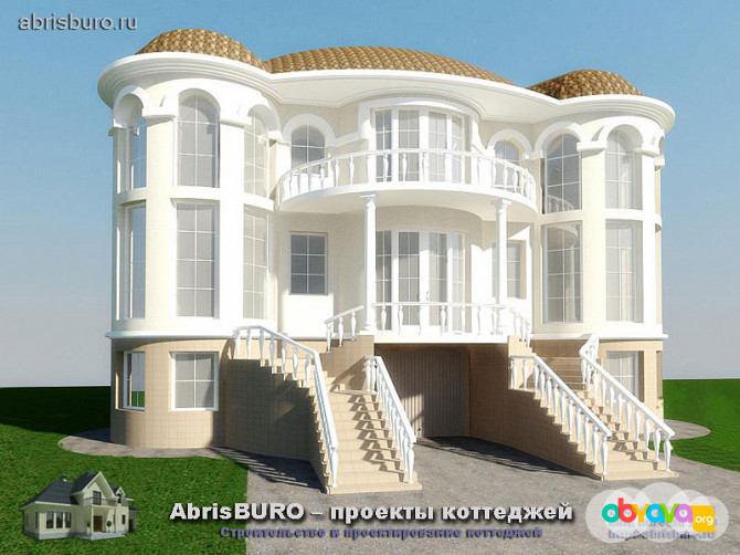 Готовые проекты коттеджей и загородных домов AbrisBURO