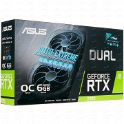 Видеокарта Asus GeForce RTX 2060 6G DUAL EVO OC