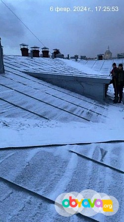 Чистка крыш от снега и наледи Москва - изображение 1