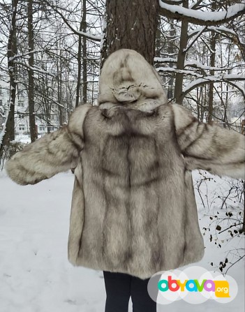 Продам шубу из канадской белой лисы Анадырь - изображение 1
