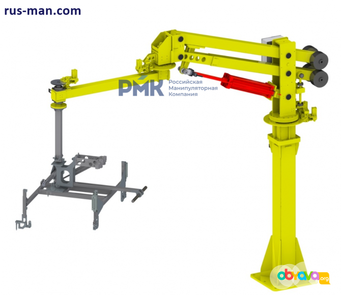 Манипулятор кран пневматический перенос грузов ШБМ-150-П Москва - изображение 1
