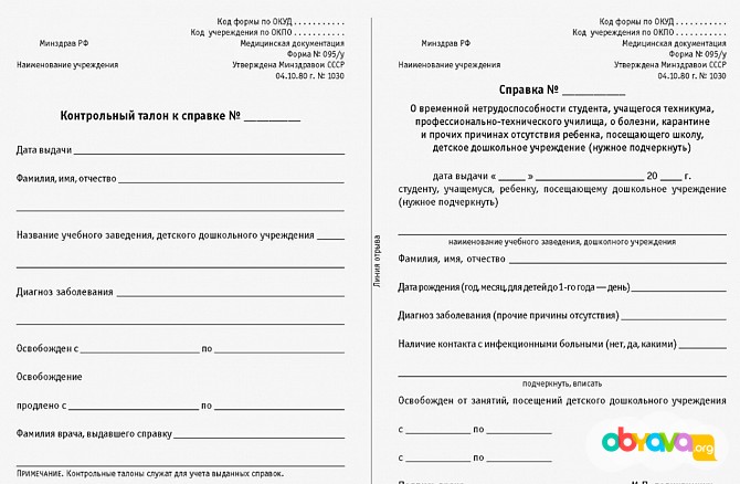 Справка о болезни студента (форма 095-у) со скидкой 15%! Москва - изображение 1