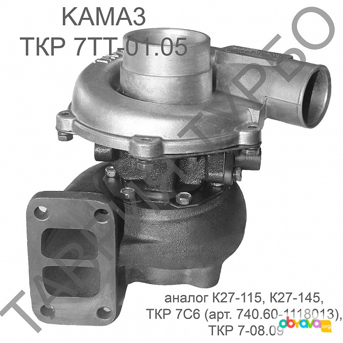 Турбокомпрессоры ТКР от производителя. Гарантия 30 мес. Омск - изображение 1