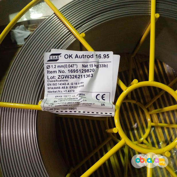  Куплю проволоку Esab ОК 16.95,  проволока 307