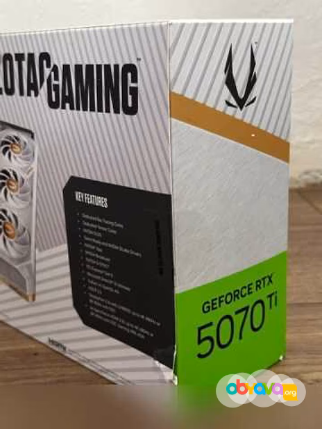 Продам: Zotac gaming 5070 ti Solid OC White edition 16 gb