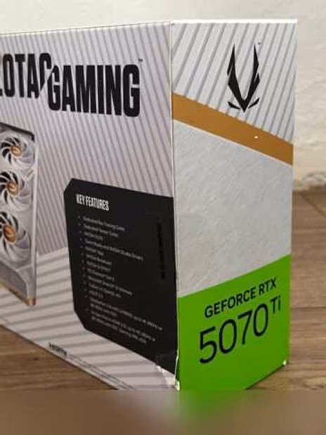 Продам: Zotac gaming 5070 ti Solid OC White edition 16 gb