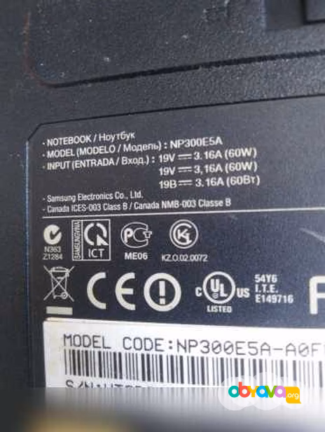 Продам: ноутбук Samsung NP300E5A запчасти в Москве