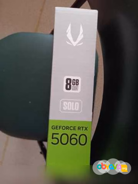 Продам: видеокарта ZOTAC GAMING GeForce RTX 5060 SOLO, 8GB GDDR7 (RTX 5060)