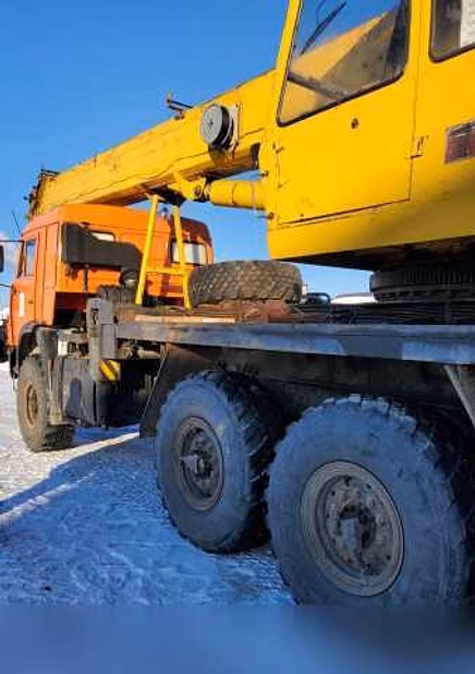 Продам: продам автокран Ивановец,25 тн-22м,6х6