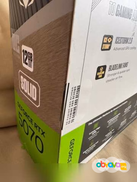 Продам: видеокарта Zotac RTX 5070 Solid OC 12GB