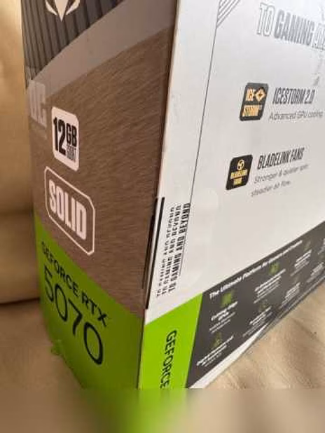 Продам: видеокарта Zotac RTX 5070 Solid OC 12GB