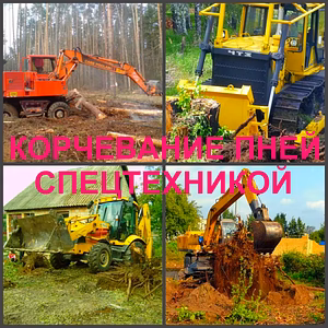 Корчевание Воронеж, корчевание пней в Воронеже