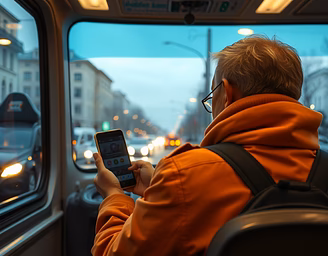 A mobile day on obyava.org: morning, search, replies, and posting