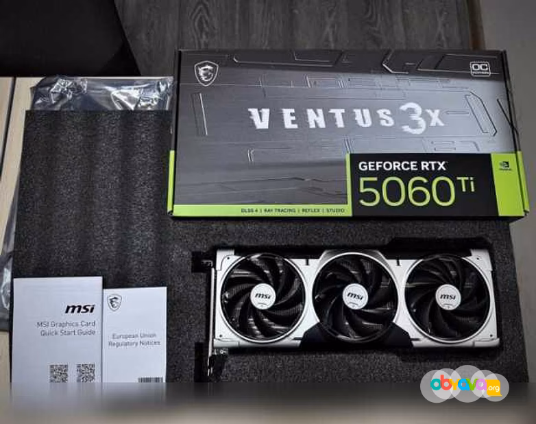 Продам: RTX 5060 Ti MSI OC