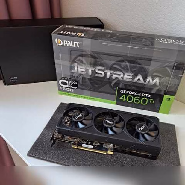 Продам: видеокарта rtx 4060TI 16GB Palit JetStre am OC