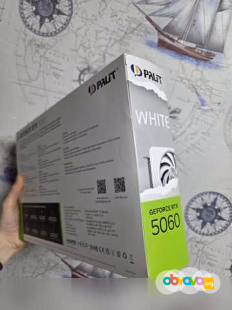 Продам: видеокарту Palit GeForce RTX 5060 White OC