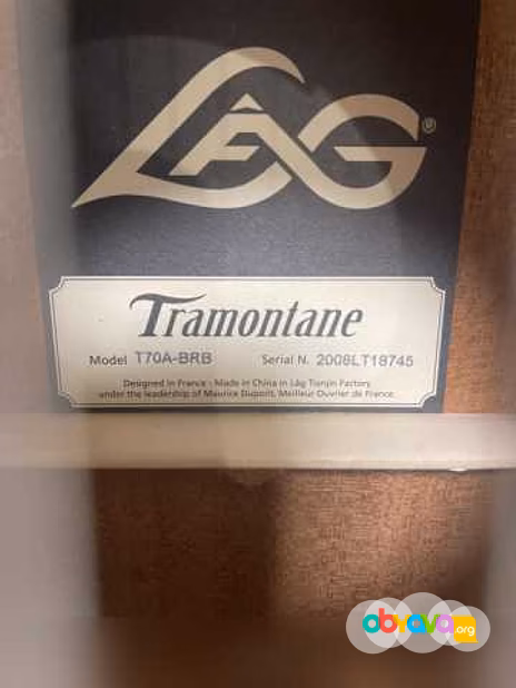 Продам: гитара LAG Tramontane T70A-BRB