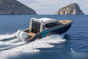 Катер Атлантик 8.7 с реданом под заказ