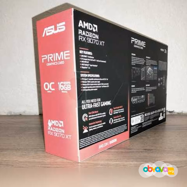Продам: AMD RADEON RX 9070 xt PRIME GRAPHICS CAR