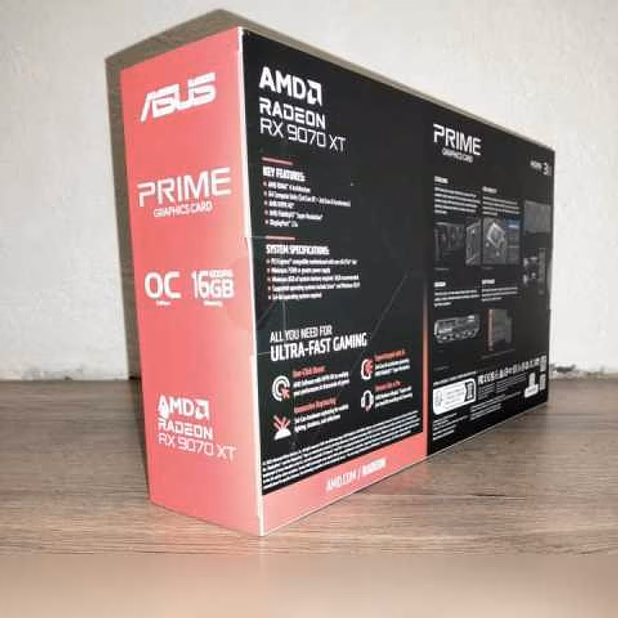 Продам: AMD RADEON RX 9070 xt PRIME GRAPHICS CAR