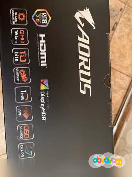 Продам: монитор Gigabyte Aorus Fl27Q-EK (новый, 2К, 165hz)