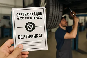 Сертификация услуг автосервиса