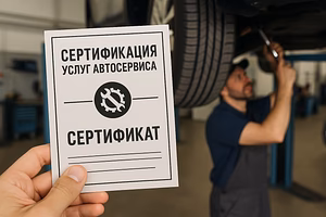 Сертификация услуг автосервиса