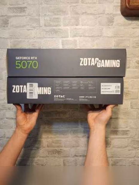 Продам: видеокарту Zotac gaming rtx 5070 solid 12gb