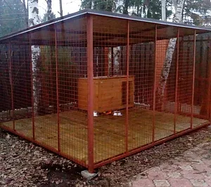 Вольеры под заказ. Любые размеры и формы.