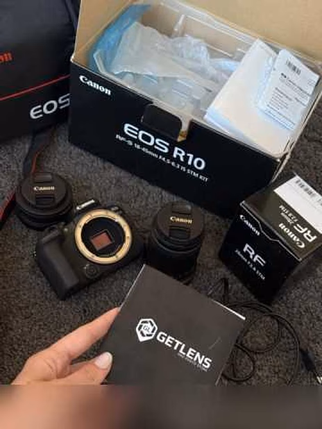 Продам: Canon eos R10 kit 18-150+ 28мм