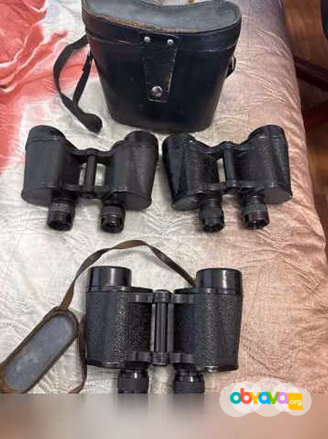 Продам: три советских бинокля б-12