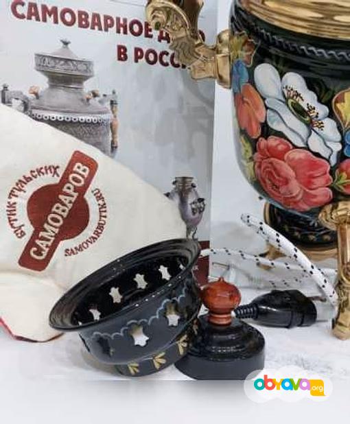 Продам: самовар комбинированный "Цветы"