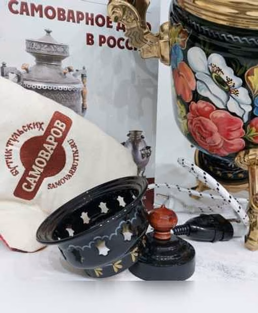 Продам: самовар комбинированный "Цветы"