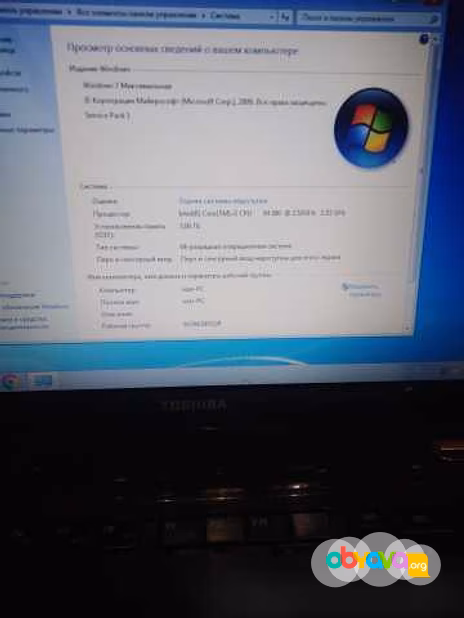 Продам: ноутбук Toshiba Satellite L655-1H7 Core i3 в Москве