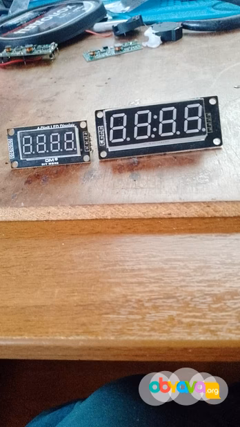 Модули TM1637 7-сегментных светодиодных цифровых 4-х битных дисплеев