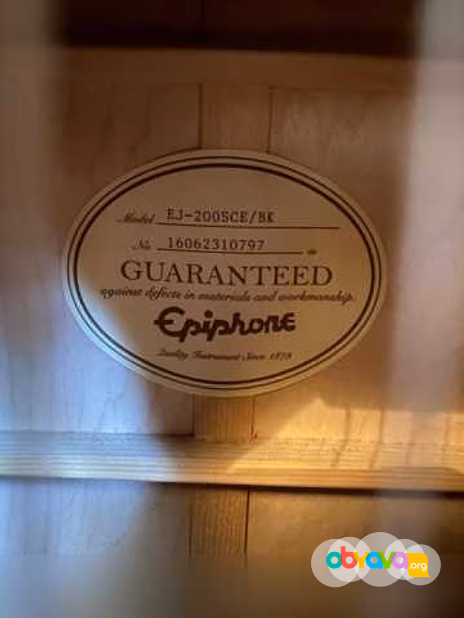 Продам: полуакустическая гитара Epiphone EJ-200S