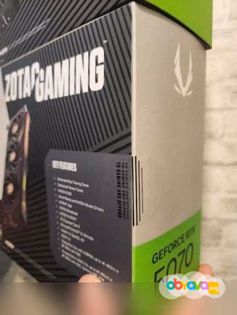Продам: видеокарту Zotac gaming rtx 5070 solid 12gb