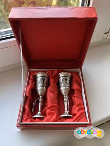 Продам: серебряные Рюмки-бокалы Кубачи 2 шт. 875