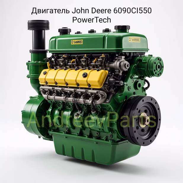 Продам дизельный двигатель John Deere J6068 (6.8L)