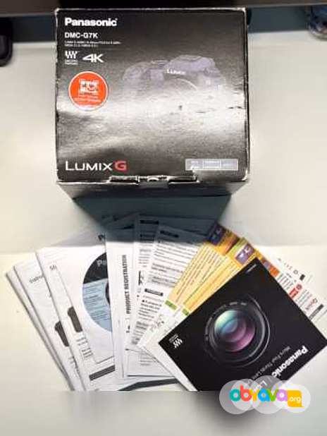 Продам: фотоаппарат Panasonic Lumix g7 + Lumix 25мм f/1.7