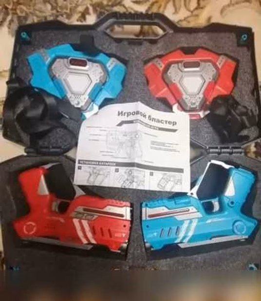 Игровой бластер командная игра 