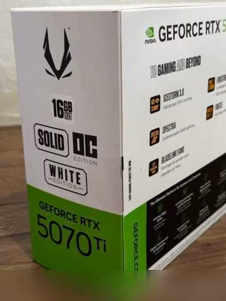 Продам: Zotac gaming 5070 ti Solid OC White edition 16 gb