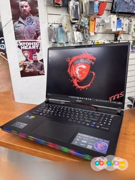 Продам: царский MSI 17”2.5K 240HZ/i9-13980HX/RTX