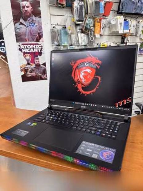 Продам: царский MSI 17”2.5K 240HZ/i9-13980HX/RTX