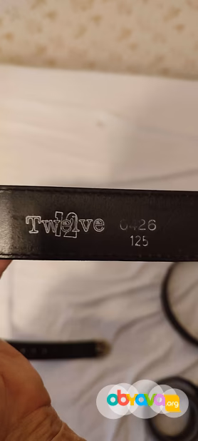 Продам кожа мужской ремень фирма Twelve 12 США