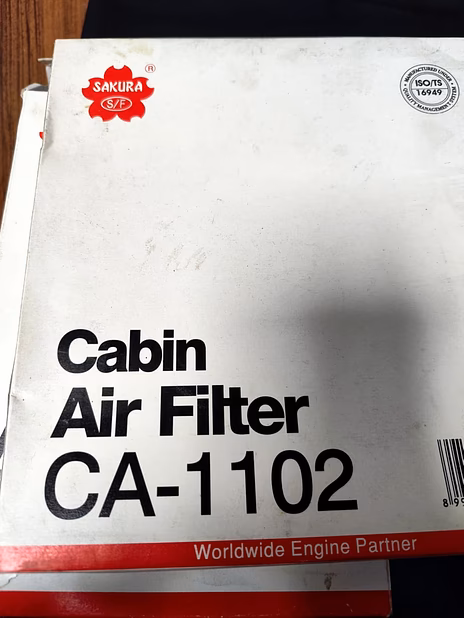 Новый фильтр салона для Land Cruiser Prado Cabin Air Filter CA-1102