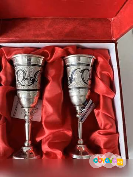 Продам: серебряные Рюмки-бокалы Кубачи 2 шт. 875
