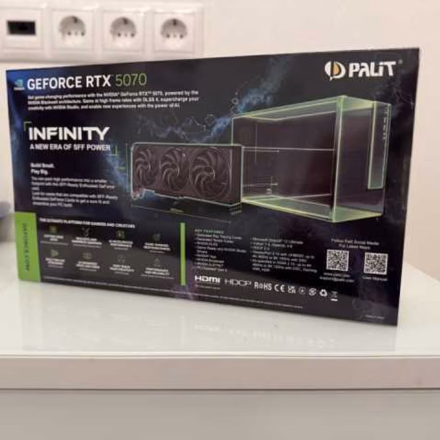 Продам: видеокарту GeForce RTX 5070 Infinity 3 12Gb
