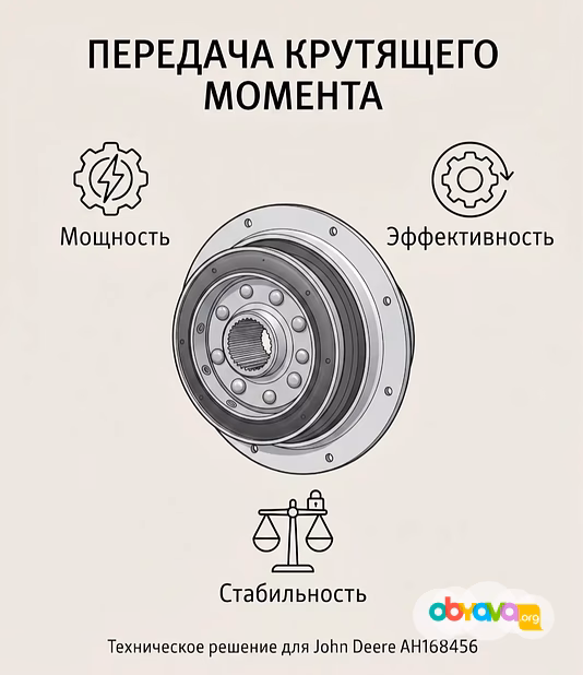 Продам шлицевое соединение (демпфер) John Deere AH168456