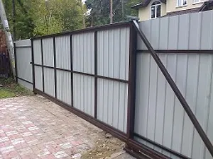 Строим заборы, навесы, ворота, откатные ворота и калитки в Самаре и области